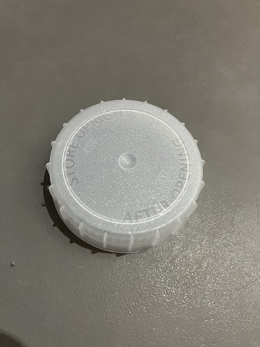 100 opaque milk bottle tops - milk,