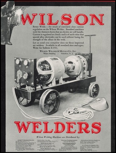 1929 wilson welder - 1929,