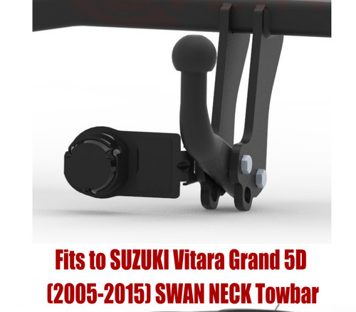 Swan neck tow bar - neck,