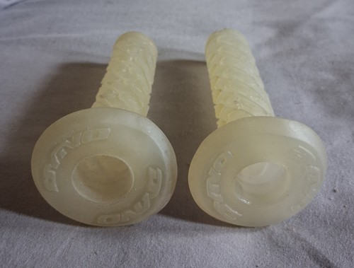 Dyno clear bmx grips - 90's,