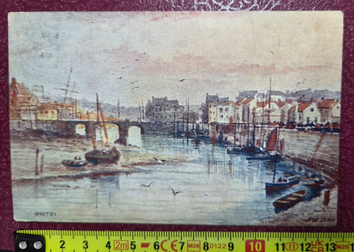 Antique postcard whitby - antique,