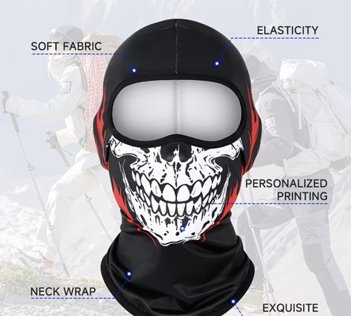 Motorcycle black balaclava - motorcycle,