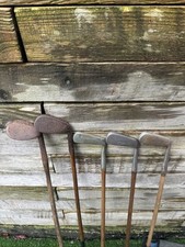 Hickory Wood Shaft Golf Clubs