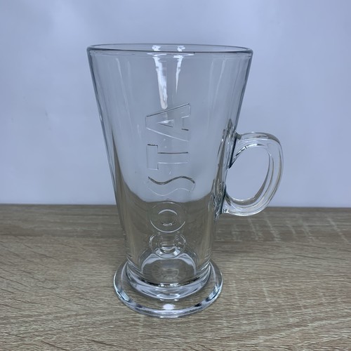 Costa logo latte glass - costa,