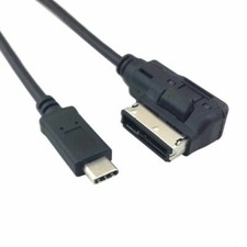USB-C 3.1 to Media In AMI MDI Charger Cable Cord For VW AUDI Q5 Q7 Macbook - 1m