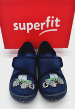 SUPERFIT Boys Toddler Slipper Kids Shoes Child UK 7 EU 24 FREE POSTAGE