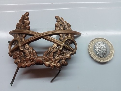 German army cap badge crossed - badge,
