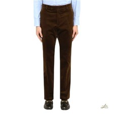 Gucci Brown Velvet Trousers