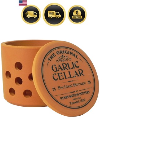 Garlic keeper terracotta - garlic,