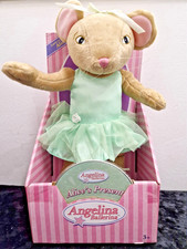 Sababa Toys Alices Present Angelina Ballerina Plush Action Figure