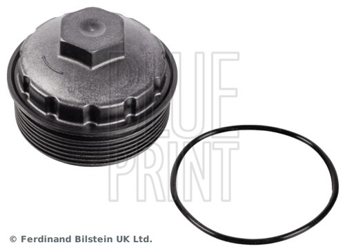 Cap oil filter - filter, blue