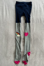 Mini Boden Girls Tights Hearts