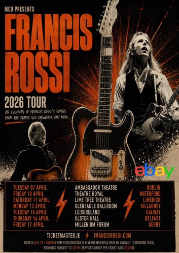 Francis rossi ireland tour - ireland,