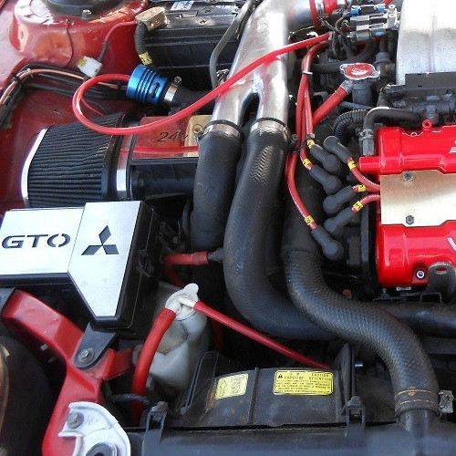 Mitsubishi gto fuse box top - gto,