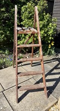 Vintage Wooden Step Ladder 
