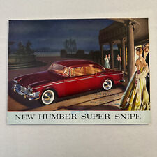 Humber Super Snipe Car Sales