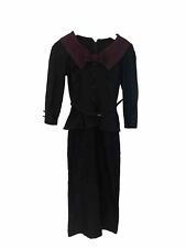 Stop Staring Elisha Pencil Dress Black and Purple Size Small