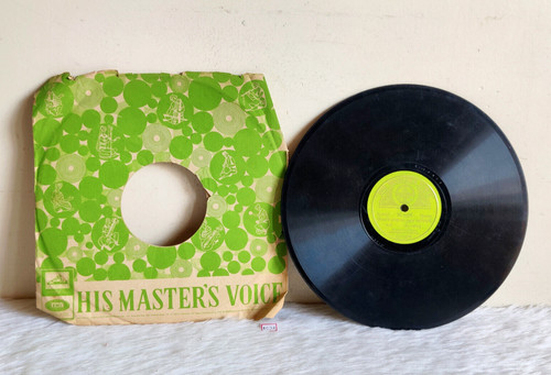 Vintage hmv gujrati chorus - hmv,
