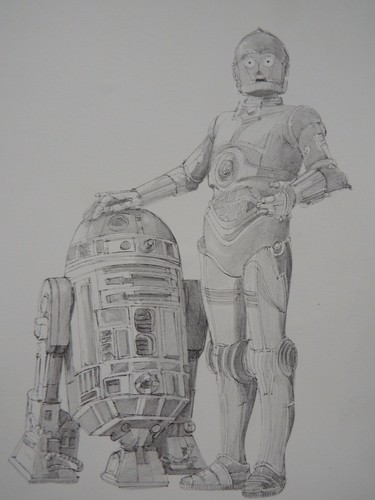Original tonal pencil drawing - original,