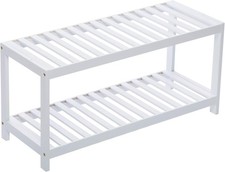Vencier 2 Tier Bamboo Shoe