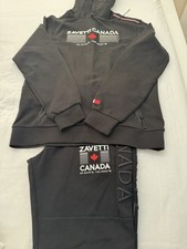 Zavetti Canada Black Tracksuit