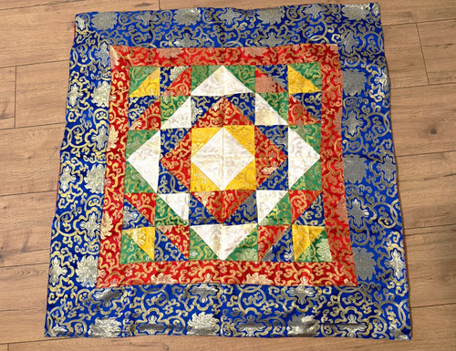 Tibetan buddhist alter cloth - buddhist,