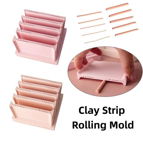 Clay strip rolling mold - rolling,