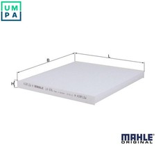 FILTER CABIN AIR LA 876 FOR