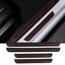 4pcs Rubber Car Door Sill