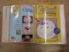 1 BINDER - 1-13 MAGAZINES - CAKE DECORATING by ORBIS