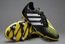 Adidas Predator Incurza SG Rugby Boots Shoe Unisex Black yellow New UK 8 48hr RM