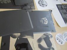 DOA Punk Band Alternative Tentacles Printers Proofs Artwork Bundle Paraphernalia