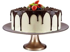 33cm Large Glass Single-Tier