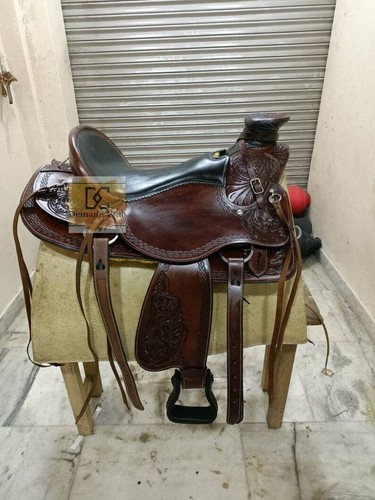 Fork premium western leather - western,