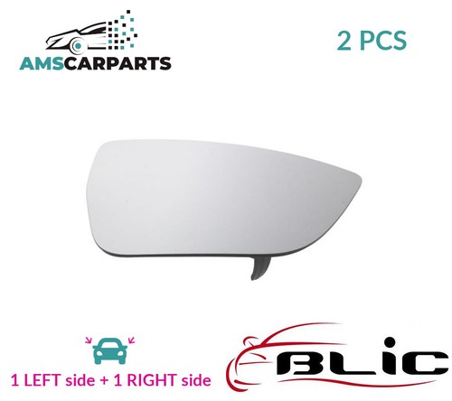 Rear view mirror glass pair - rear,