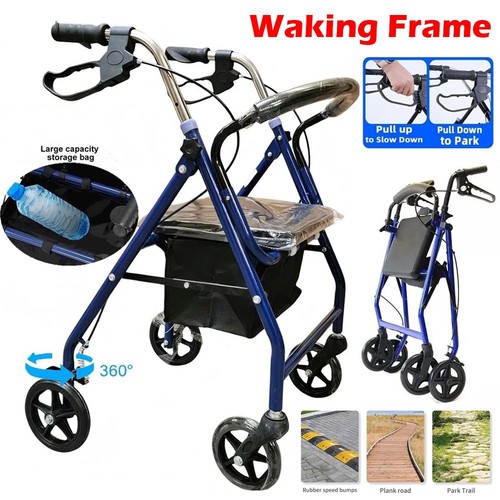 Folding rollator walker - folding,