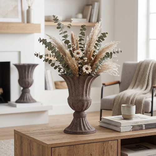 2pcs cemetery vase iron flower - vase,