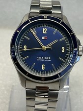 Tommy Hilfiger Mens Blue Dial Watch.