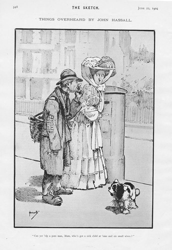 Things overheard beggar - things, lady