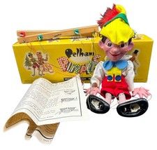 VTG Pinocchio Pelham Puppet Marionette 1960s Made England Box Instructions 6181