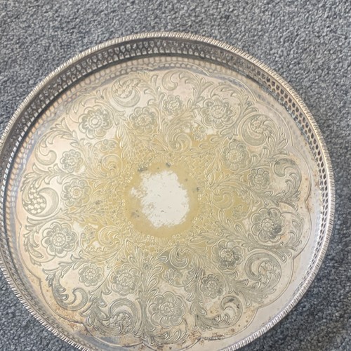 Vintage alpha plate - vintage, silver