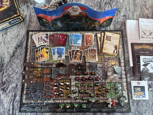 Hero quest board game - quest, 1989