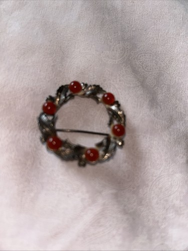 Old broach red stones - broach, it’s