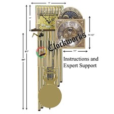 Tubular Bell Grandfather Clock