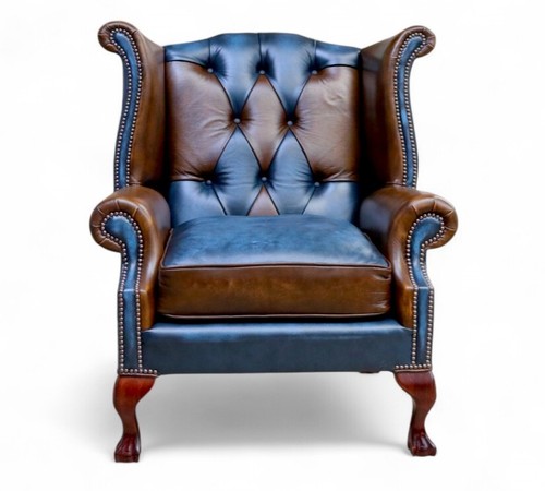 Patchwork high back chair - patchwork,
