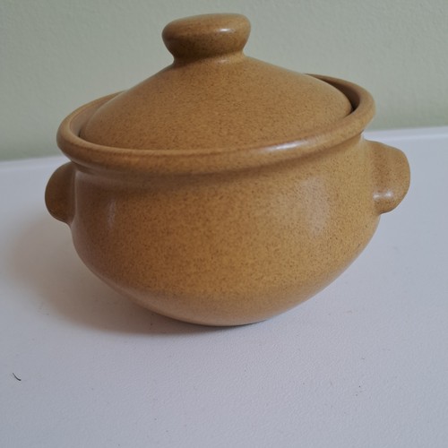 Denby ode soup bowl with - bowl, lid
