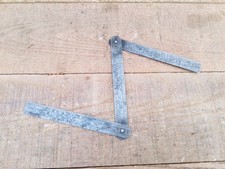 Vintage Chesterman 12” Folding Zig Zag Steel Rule No.892