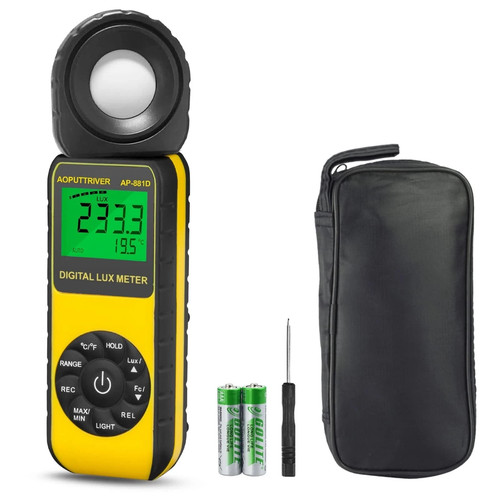 Digital lux light meter - light,
