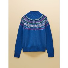Joules Alba Blue Fairisle High