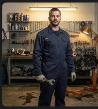 Men's Long Sleeve Coveralls